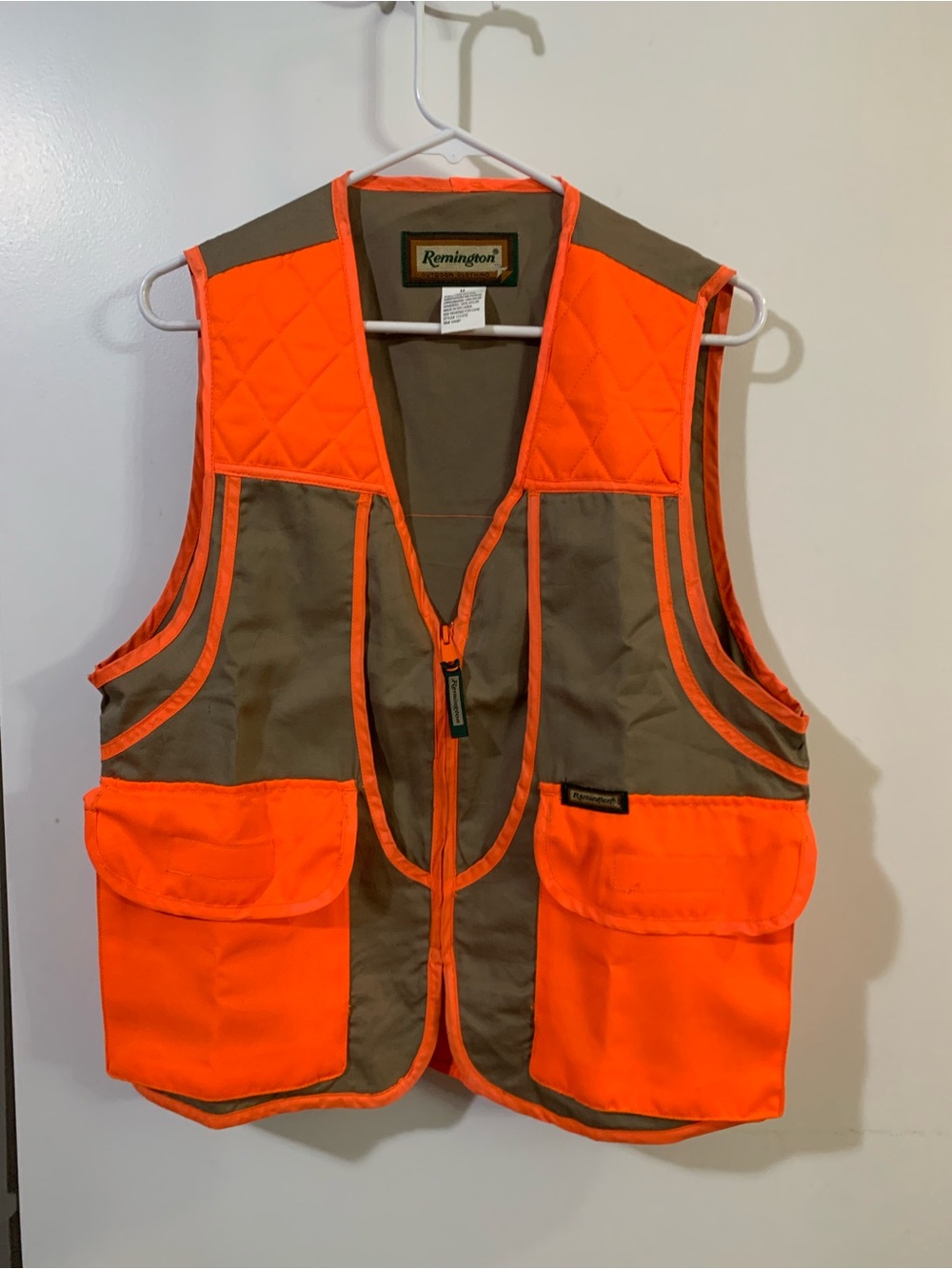 Remington Orange and Olive Safety Hunting Vest